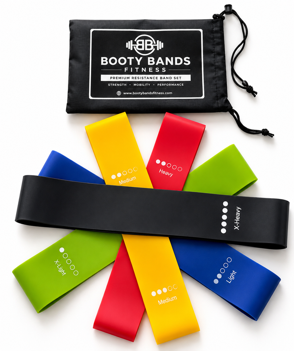 Premium Latex Resistance Bands Set – 5 Resistance Levels