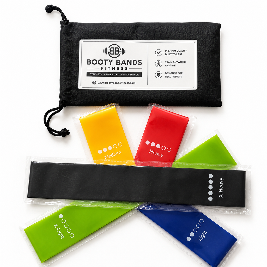Premium Latex Resistance Bands Set – 5 Resistance Levels
