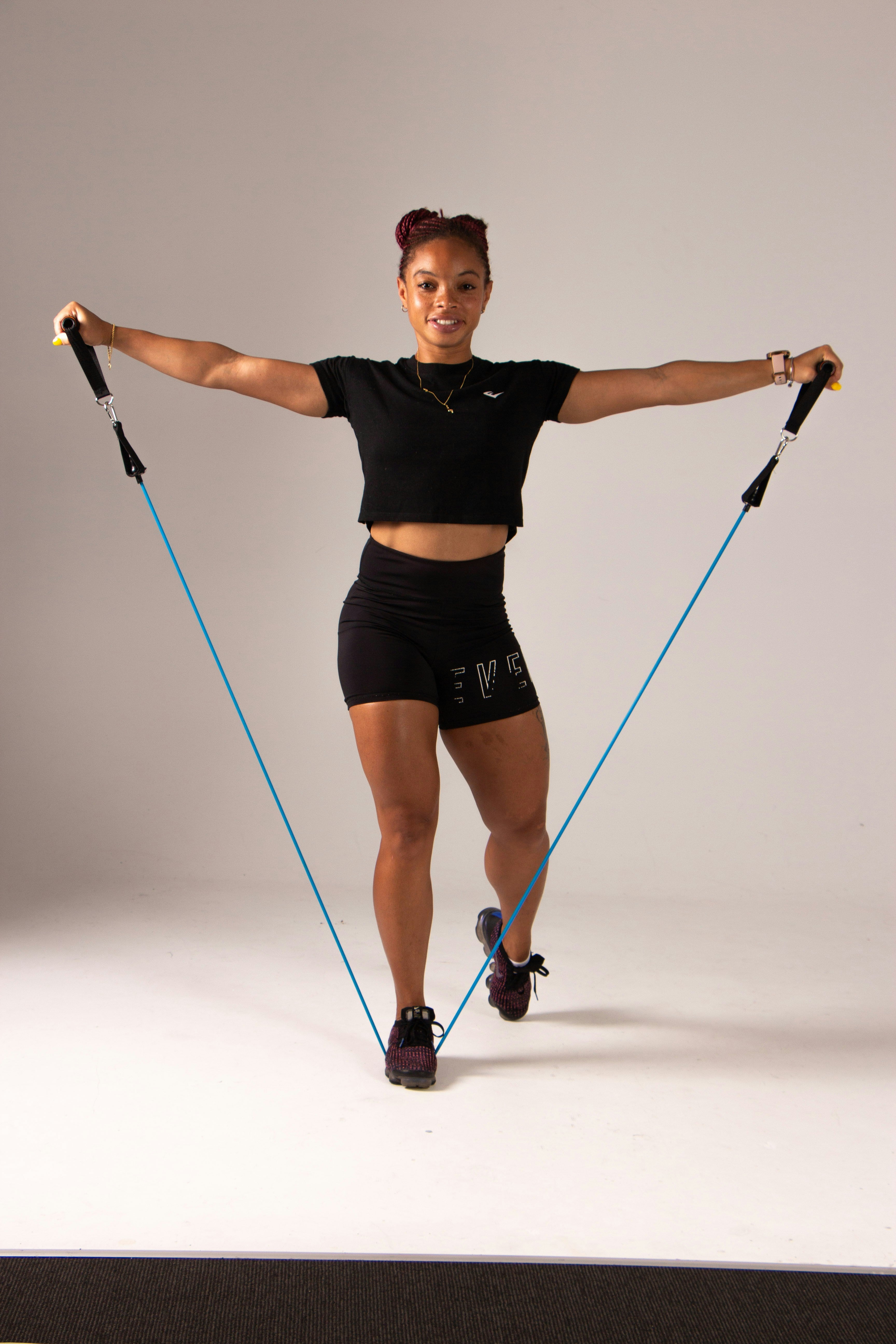 ⭐ 5-Level Resistance Band Set